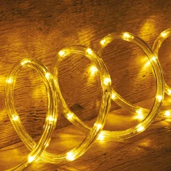 Guirlande Lumineuse|Feeric Lights & Christmas Tube lumineux 324 LED (18 m) Blanc chaud