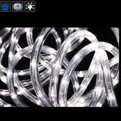 Guirlande Lumineuse|Feeric Lights & Christmas Tube lumineux 108 LED (6 m) Blanc froid