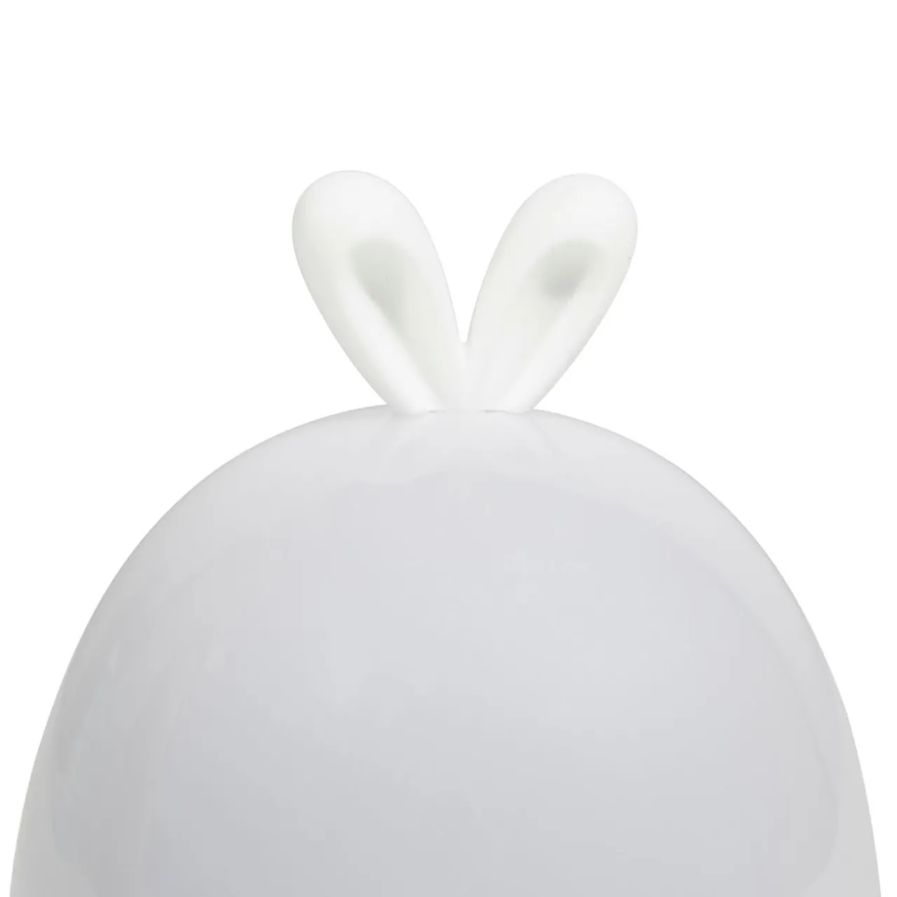 Luminaire Enfant|OSTARIA Veilleuse enfant piles ou usb (12 x 15,7 cm) Lapin he Blanc