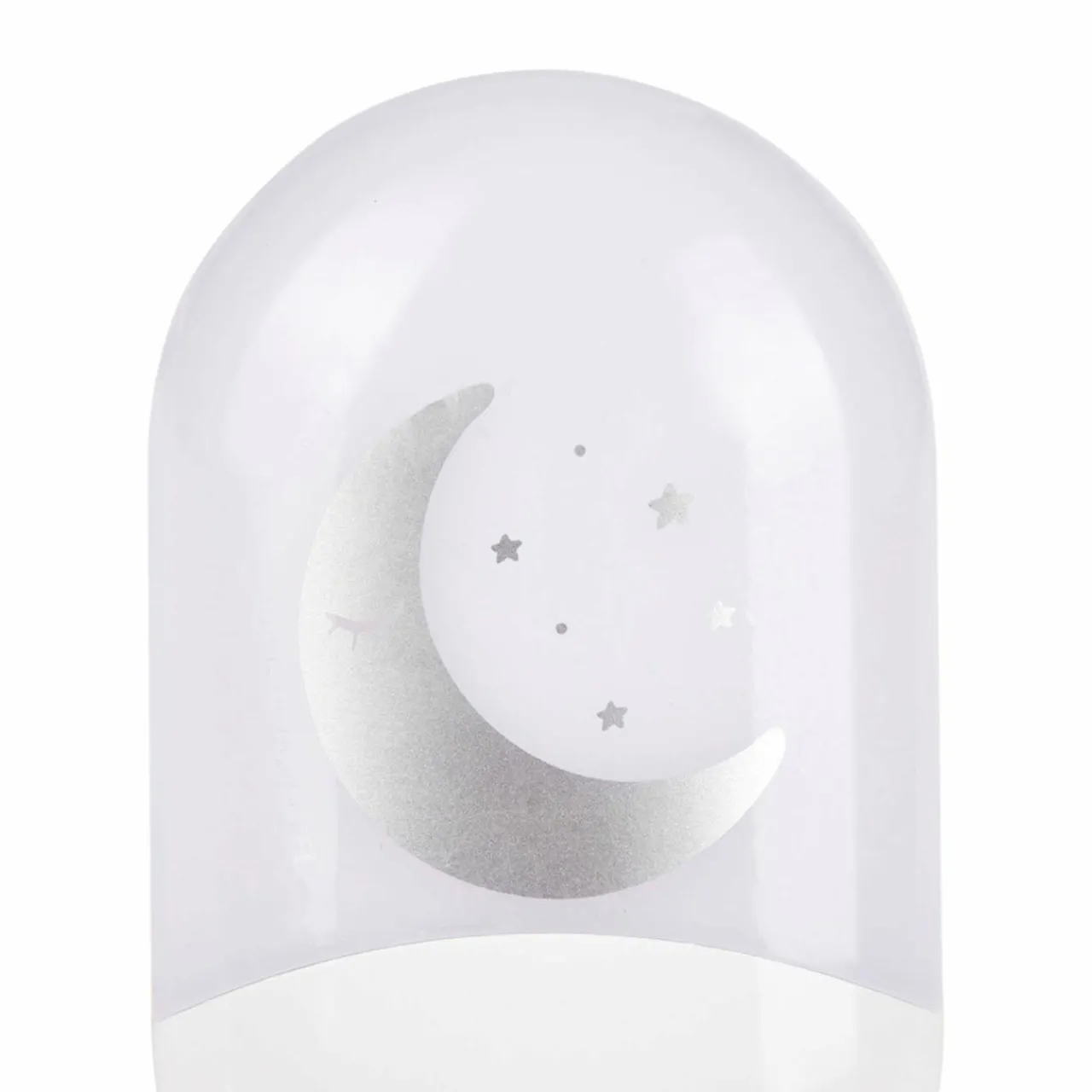 Luminaire Enfant|OSTARIA Veilleuse enfant secteur (H10 cm) Lune he Blanc