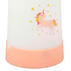 Luminaire Enfant|OSTARIA Veilleuse nomade enfant piles (18,8 cm) Licorne Rose