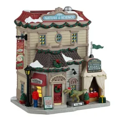 Village De Noël Lemax|LEMAX Village de Noël lumineux Musée de science naturelle