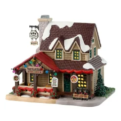 Village De Noël Lemax|LEMAX Village de Noël lumineux Bar & Grill Three Black Bears