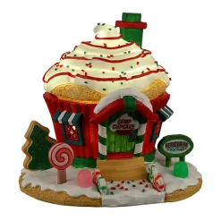 Village De Noël Lemax|LEMAX Village de Noël lumineux Peppermint Cottage