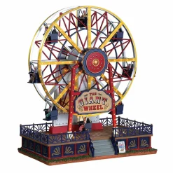Village De Noël Lemax|LEMAX Village de Noël lumineux, musical et en mouvement La grande roue de Noël