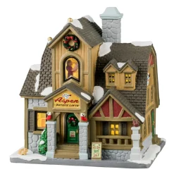 Village De Noël Lemax|LEMAX Village de Noël lumineux Loft des artistes