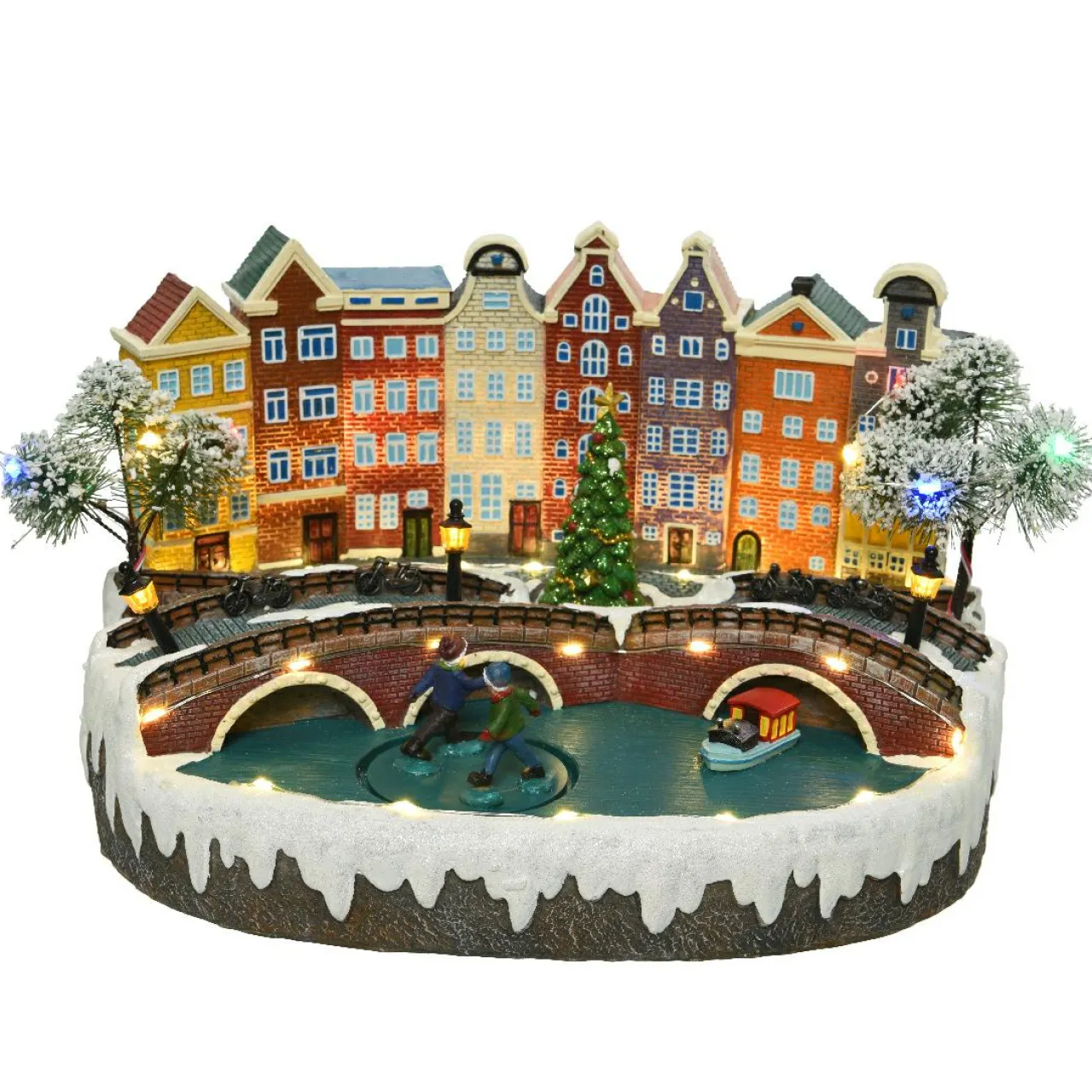 Village De Noël Lumineux|KAEMINGK Village de Noël lumineux et musical Amsterdam