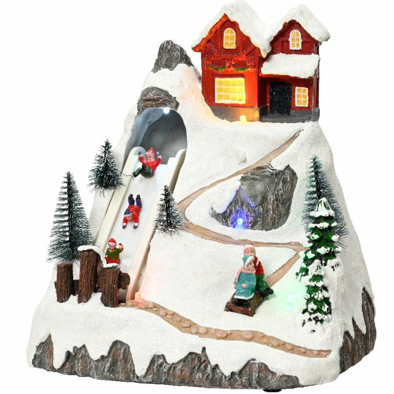 Village De Noël Lumineux|KAEMINGK Village de Noël lumineux Joie d'hiver Multicolore