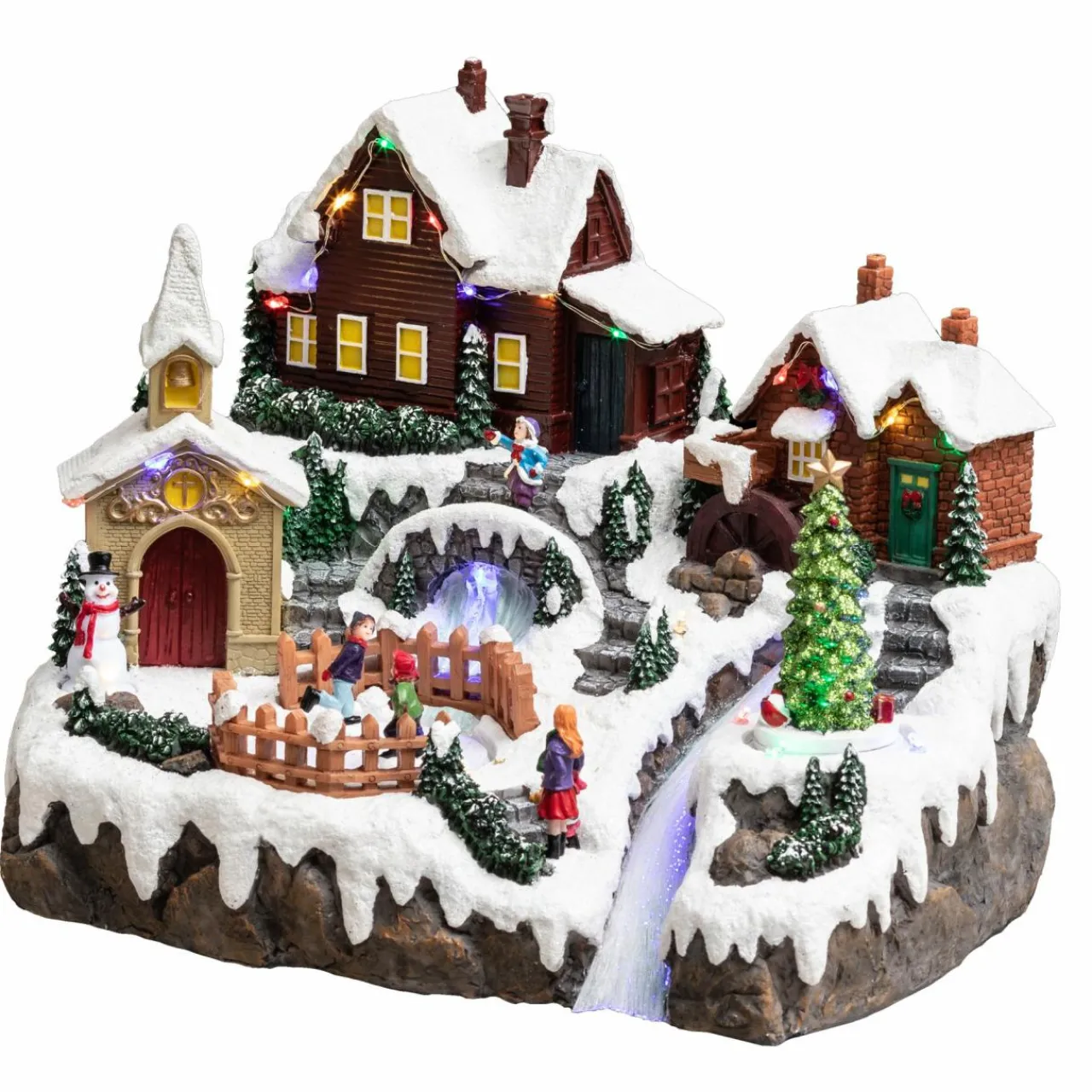 Village De Noël Lumineux|Feeric Lights & Christmas Village de Noël lumineux Lac gelé