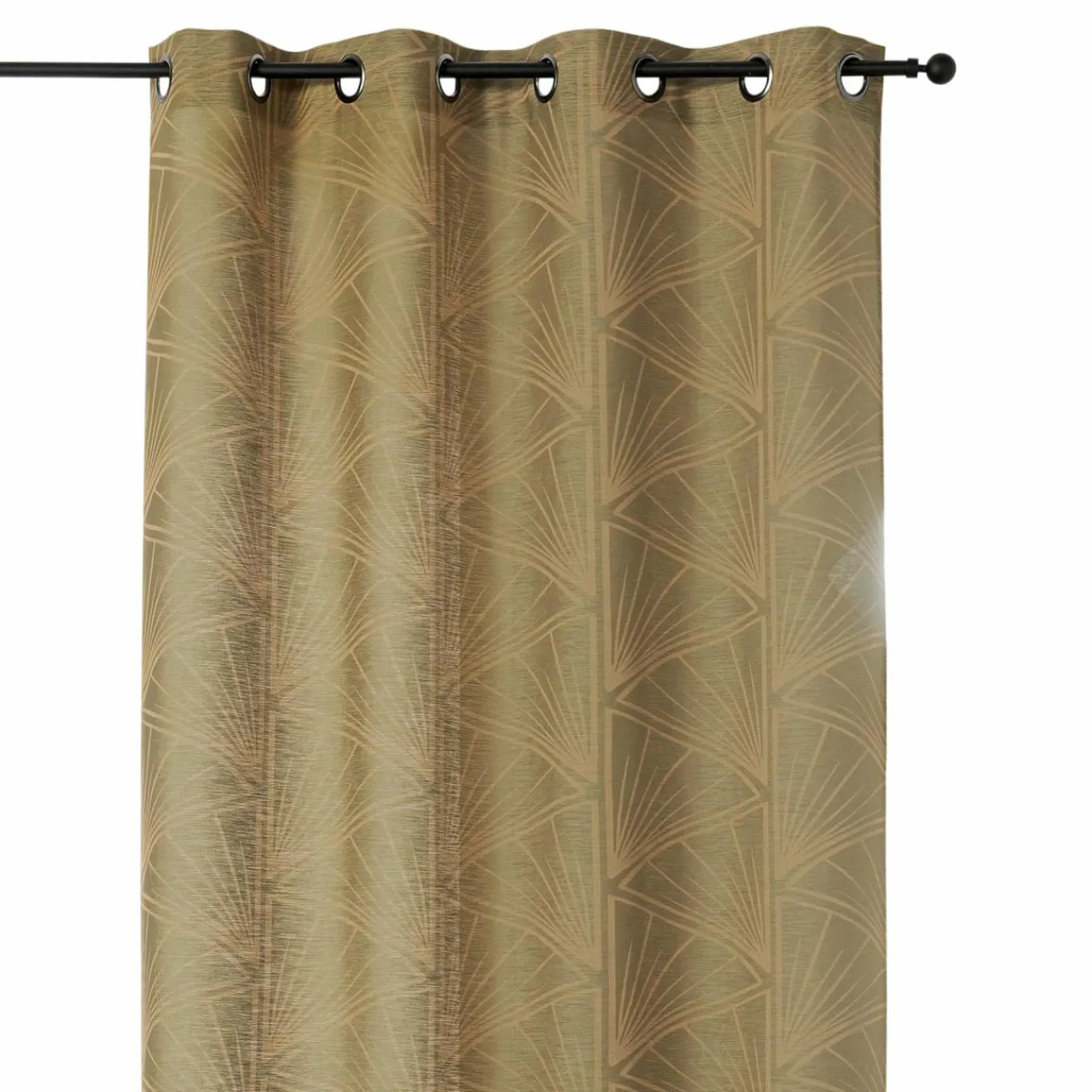 Voilage|LINDER Voilage (140 x 275 cm) Cycas Vert kaki