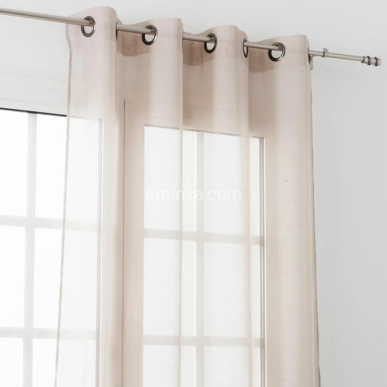 Voilage|LINDER Voilage (145 x 240 cm) Givrée Sable