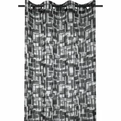 Voilage|LOVELY CASA Voilage (140 x 260 cm) Linear Noir