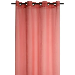 Voilage|STOF Voilage (135 x 260 cm) Stacy Rouge marsala Rouge brun