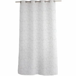 Voilage|ENJOY HOME Voilage brodé œillets (140 x 240 cm) Galet Gris