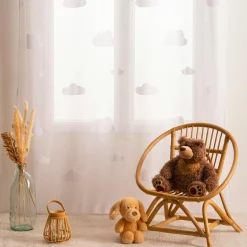 Rideau Enfant|Rideau Enfant|ATMOSPHERA Voilage enfant (140 x 240 cm) Nuage Blanc