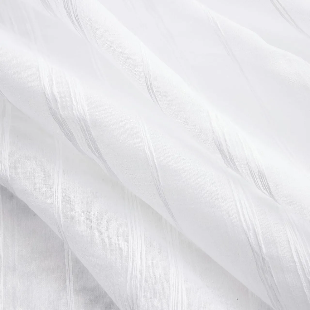 Voilage|EMINZA Voilage galon fronceur (140 x 240 cm) Théo Blanc