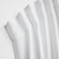 Voilage|EMINZA Voilage galon fronceur effet lin (140 x 240 cm) Robin Blanc