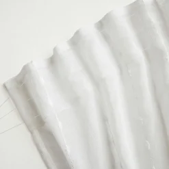 Voilage|EMINZA Voilage galon fronceur pompons (140 x 240 cm) Axel Blanc