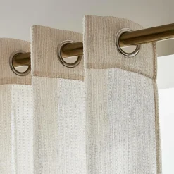 Voilage|EMINZA Voilage grande largeur (400 x 240 cm) Arthur Beige