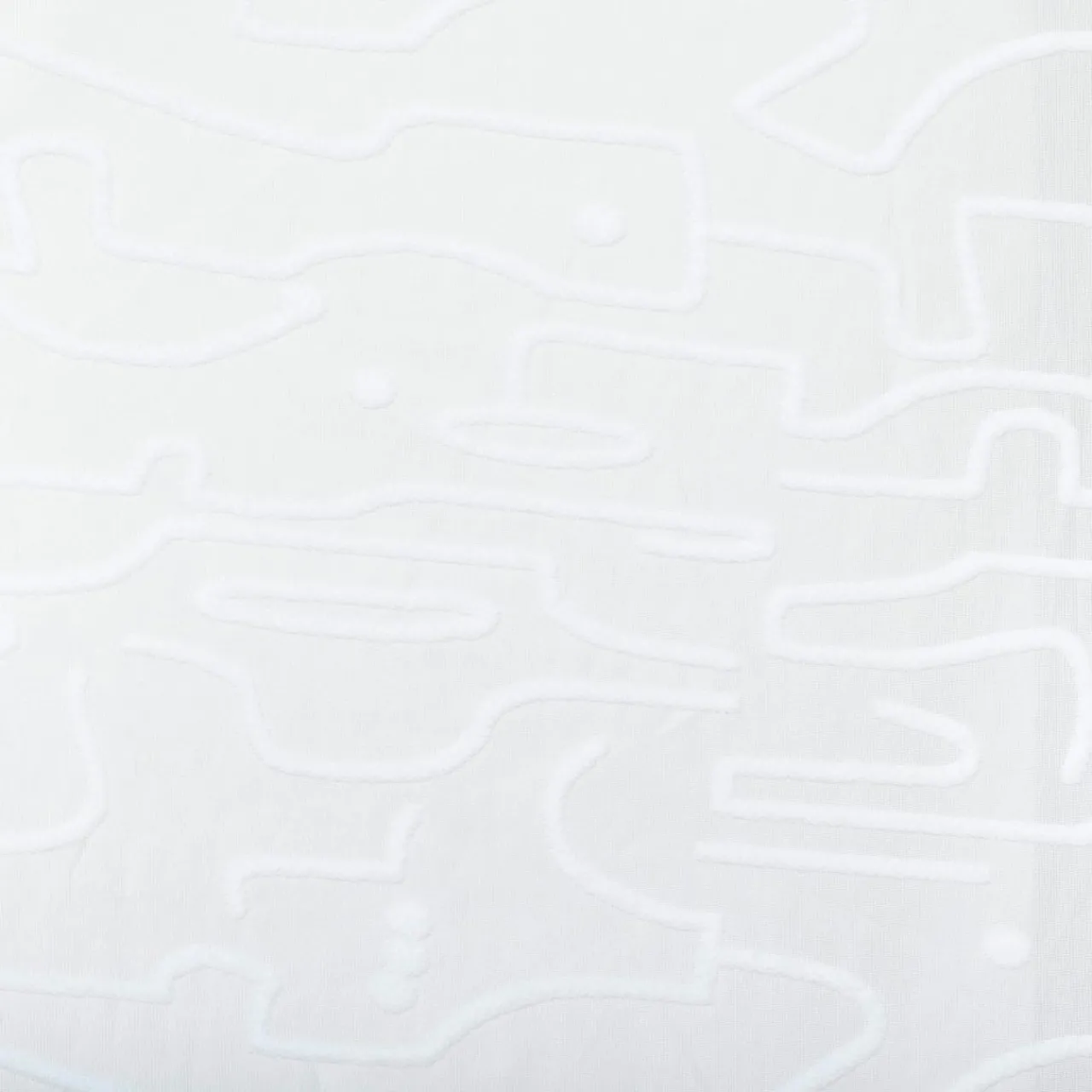 Voilage|Atmosphera, cru017dateur d'intu017drieur Voilage œillets (140 x 240 cm) Abstrait Blanc