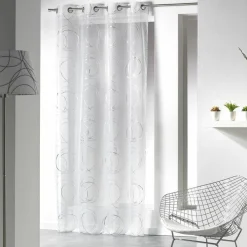Voilage|DOUCEUR D'INTERIEUR Voilage œillets (140 x 240 cm) Bully Blanc