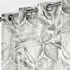 Voilage|DOUCEUR D'INTERIEUR Voilage œillets (140 x 240 cm) Cabana Ecru