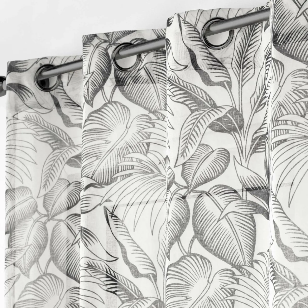 Voilage|DOUCEUR D'INTERIEUR Voilage œillets (140 x 240 cm) Cabana Ecru