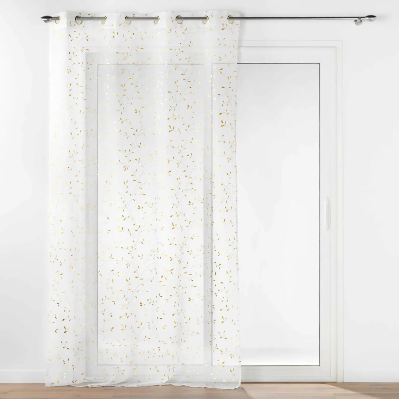 Voilage|DOUCEUR D'INTERIEUR Voilage œillets (140 x 240 cm) Flessia Or