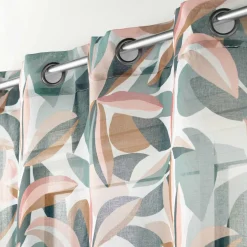 Voilage|DOUCEUR D'INTERIEUR Voilage œillets (140 x 240 cm) Lavinia Multicolore