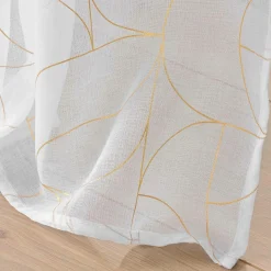 Voilage|douceur d'intu017drieur Voilage œillets (140 x 240 cm) Louxor Blanc