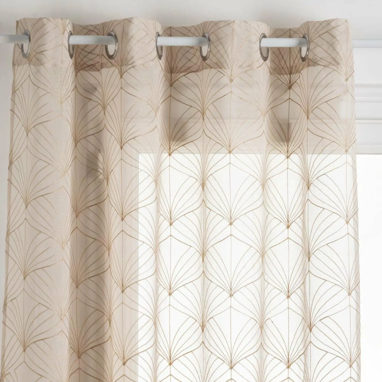 Voilage|ATMOSPHERA Voilage œillets (140 x 240 cm) Mia Lin