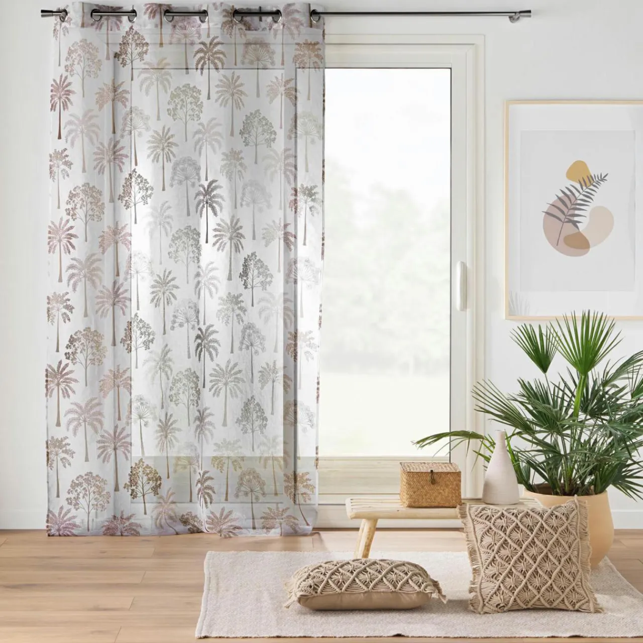 Voilage|douceur d'intu017drieur Voilage œillets (140 x 240 cm) Palmea Beige