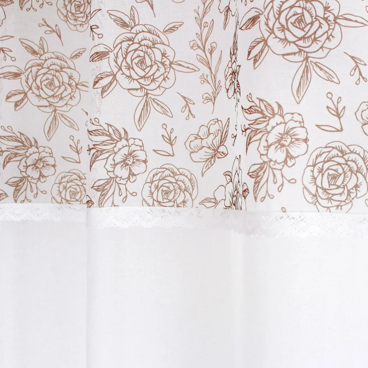 Voilage|ENJOY HOME Voilage œillets (140 x 240 cm) Rosa Marron