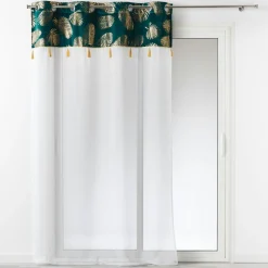 Voilage|DOUCEUR D'INTERIEUR Voilage œillets (140 x 240 cm) Sabaly Or