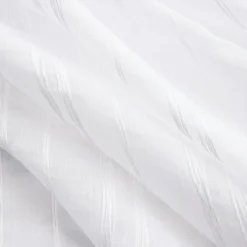 Voilage|EMINZA Voilage œillets (140 x 280 cm) Théo Blanc