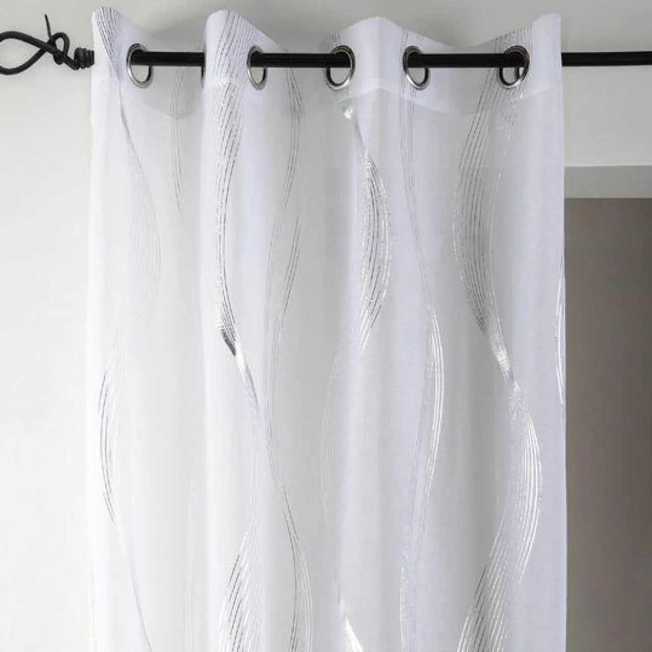 Voilage|STOF Voilage œillets (135 x H240 cm) Essaouira Blanc