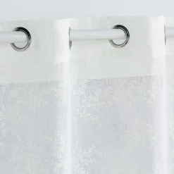 Voilage|DOUCEUR D'INTERIEUR Voilage tissé (140 x 280 cm) Karla Blanc